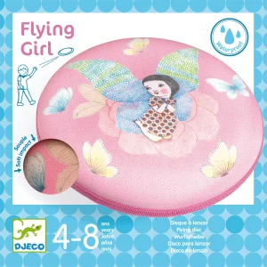 Frisbee Flying Girl
