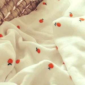 Hydrofiele bamboe doek XL – The Orange