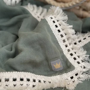 Hydrofiele Bamboe doek - The Bohemian Olive XL