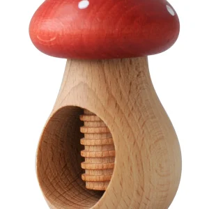 Kastanje knutselset vliegenzwam rood met stipjes