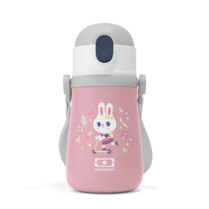 Monbento MB Stram pink bunny drinkfles