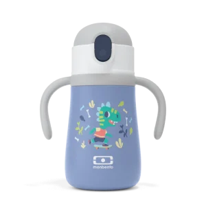 Monbento MB Stram blue dino drinkfles