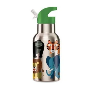 Drinkfles thermos roestvrijstaal jungle friends
